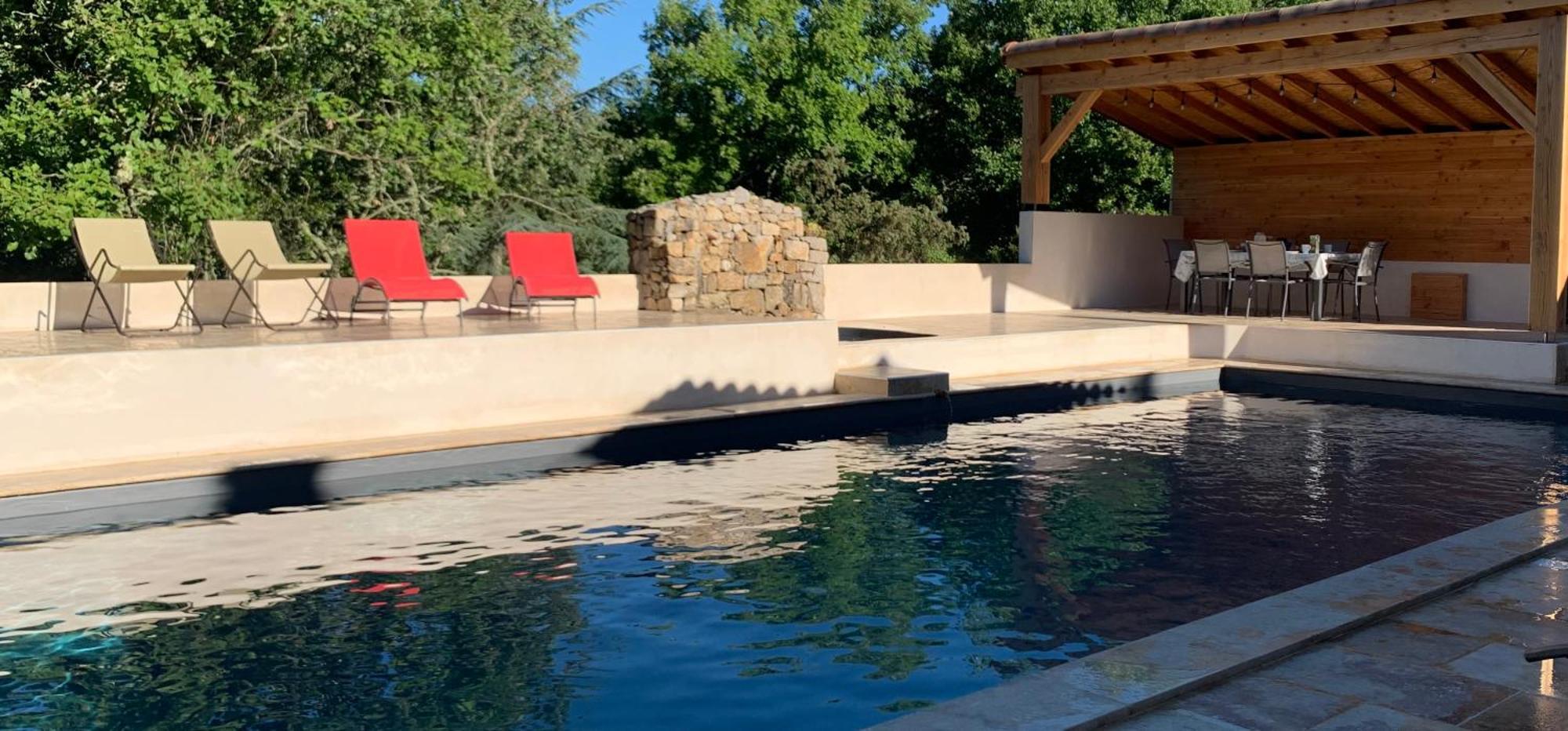 Le Mazet, Studio Avec Terrasse Et Acces Piscine Saint Alban Auriolles Exteriör bild